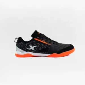 Zapatilla World Milán – Negra + Naranja