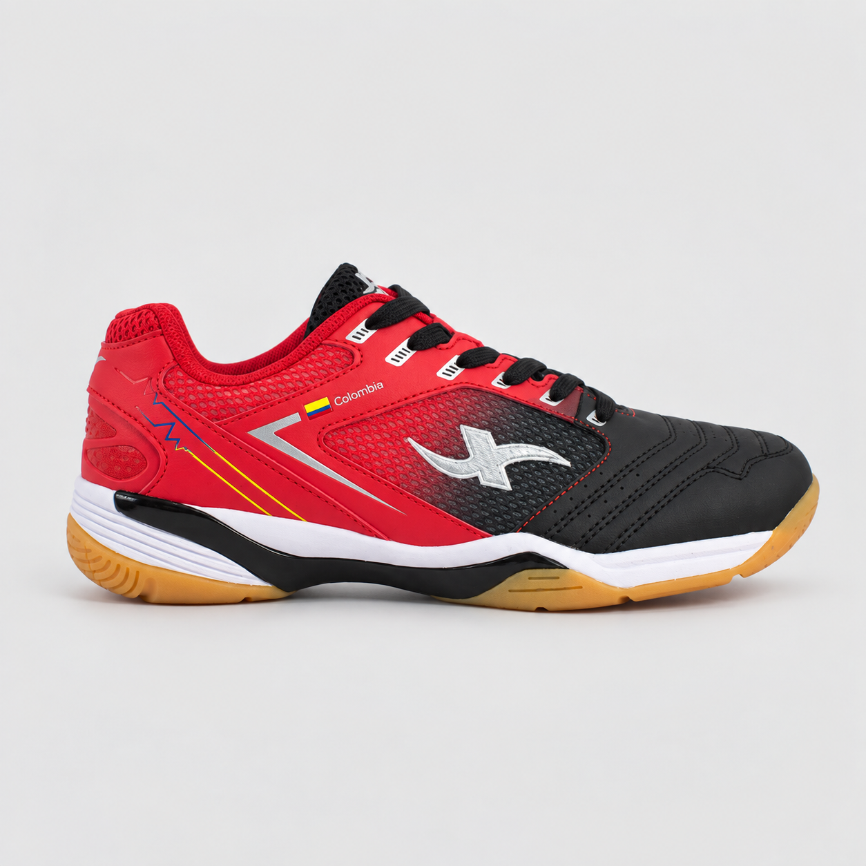 Zapatilla Colombia - Rojo + Negro