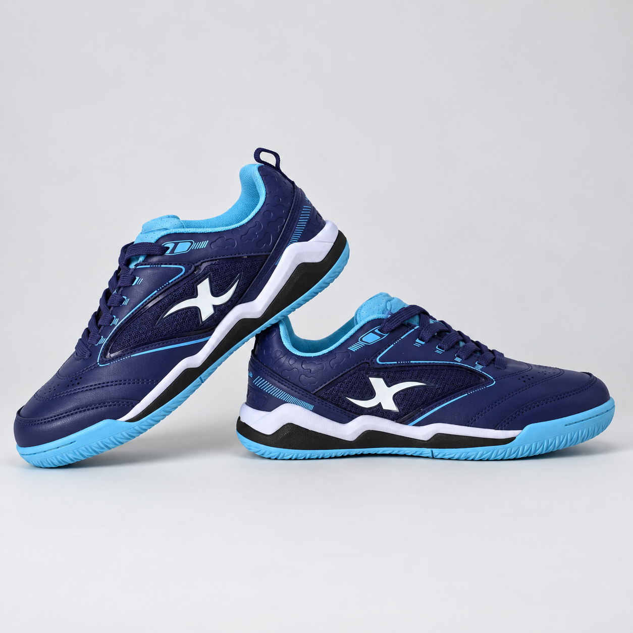 Zapatilla Buenos Aires – Azul oscuro + Celeste